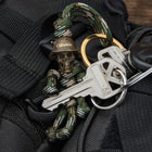 Close up image of the Skull Trooper Pendant Keychain.